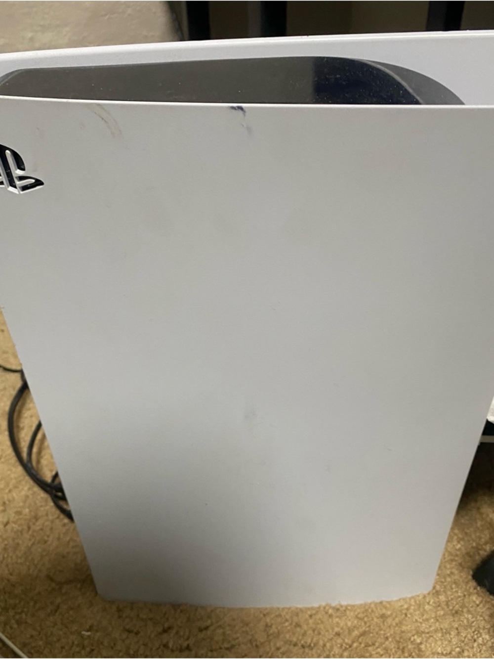 Sony White and Black Slim Gaming Console - PlayStation Style